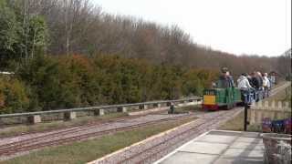 preview picture of video 'Ruddington Miniature Railway. Apr 2013'