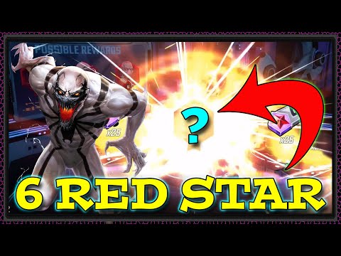 ANTI-VENOM RED STAR HUNTING BUT PULLED THIS INSTEAD!! Orb Opening Marvel Strike Force Symbiotes