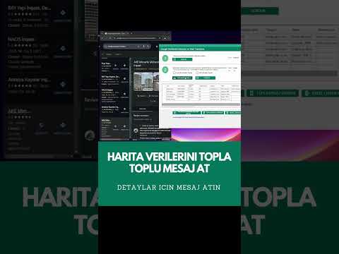 Google Maps İşletme Verilerini Toplayın! 2025