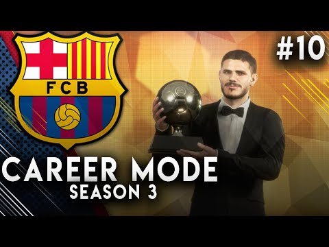 FIFA 19 Barcelona Career Mode EP10 - Mauro Icardi Wins Ballon d'Or!! Transfer Window Hype!!