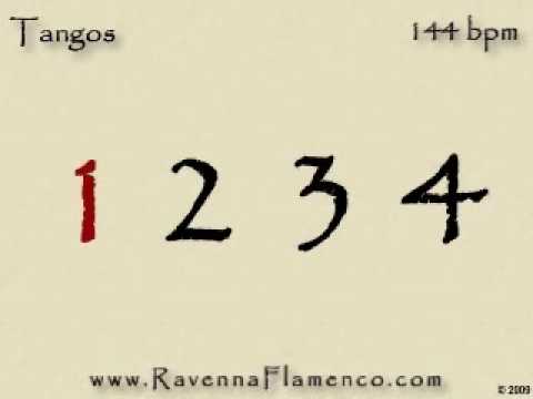Flamenco Metronome: Tangos 144 BPM