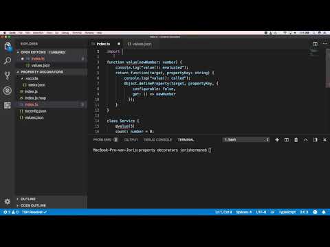 Typescript: property decorators - basics