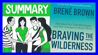Thumbnail for Braving the Wilderness Brené Brown Summary