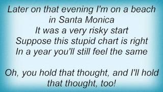 Ben Folds - Hold That Thought Lyrics