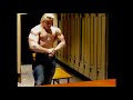 16 years old bodybuilder. Flexing.