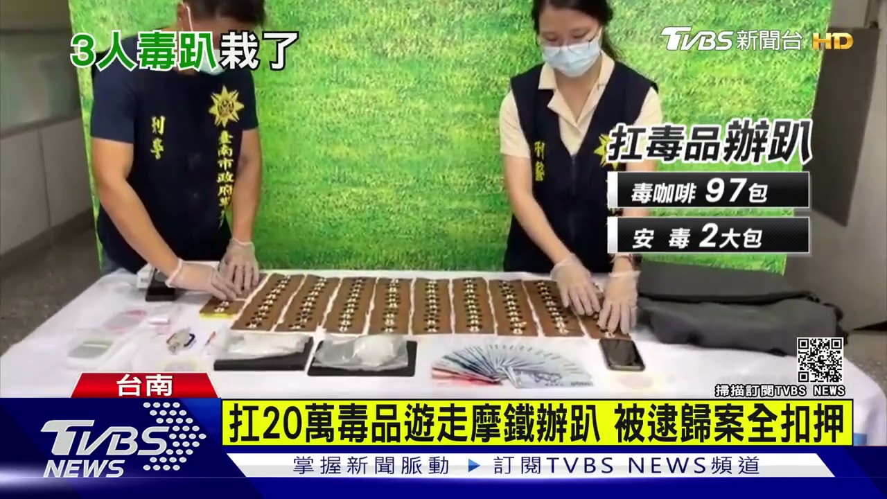 警忙抓沒戴口罩沒空? 通緝犯摩鐵辦毒趴只揪3人防群聚