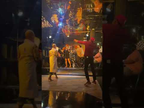 Cheri Evans and Jeremy Taylor performing “I get so lonely, all the things, and I wanna know” medley