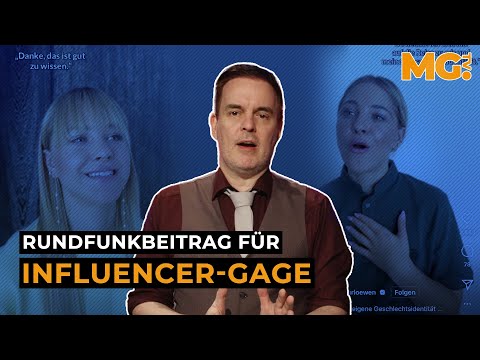 Great! Broadcasting license fee payers finance INFLUENCER