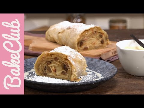 Viennese Apple Strudel | BakeClub