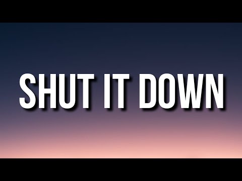 Drake - Shut it down (Lyrics) ft. The Dream "you would shut it down down down" [Tiktok Song]