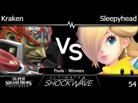 USW 54 - Kraken (Ganon) vs CNP | Sleepyhead (Rosalina) Pools - Winners - SSBU