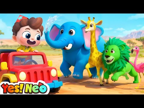 Wild Animals in My House | Learn Wild Animals for Kids | Nursery Rhyme & Kids Song | Yes! Neo
