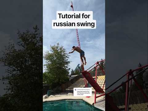 Tutorial for Russian swing ✈️🔥 #travel #waterpark #fifa #marvel #DC #fails #free #education #autumn