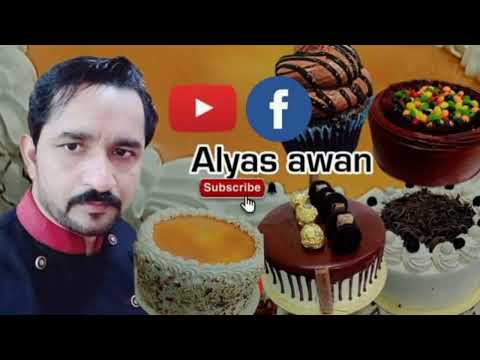 milky chocolate brownie by chef alyas awan #cake #cakedecorating 🍴🍽️🍽️