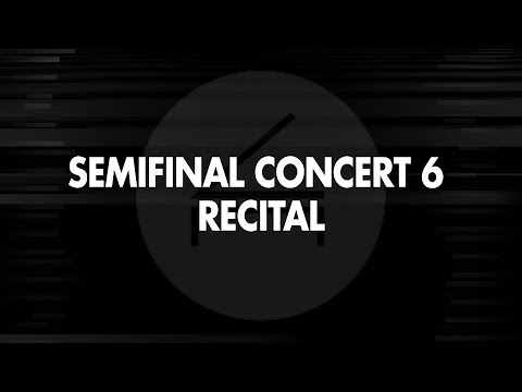 Semifinal Round Concert 6 – 2022 Cliburn Competition