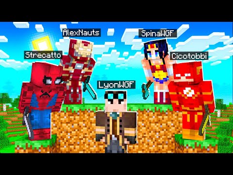 SPEEDRUN DA SUPEREROI CONTRO 3 CACCIATORI SU MINECRAFT!!