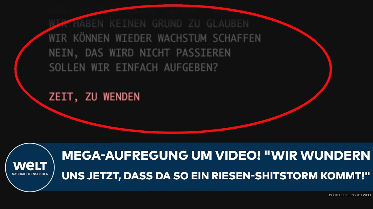 DEUTSCHLAND: Mega-Aufregung um Video! "Wir wundern uns jetzt, dass da so ein Riesen-Shitstorm kommt"