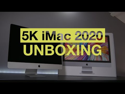 iMac 5K UNBOXING (2020)
