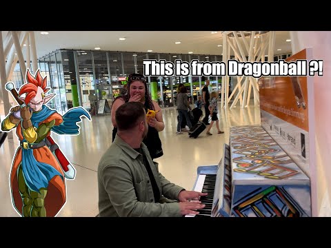 I played TAPION‘S THEME on a PUBLIC PIANO | Dragonball