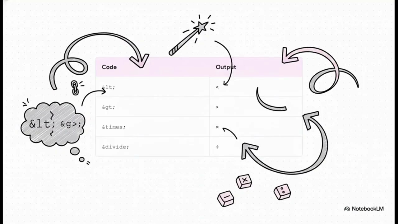 The HTML Character Entity Handbook