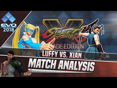 SFV AE Match Analysis: EVO 2018 - Luffy vs. Xian