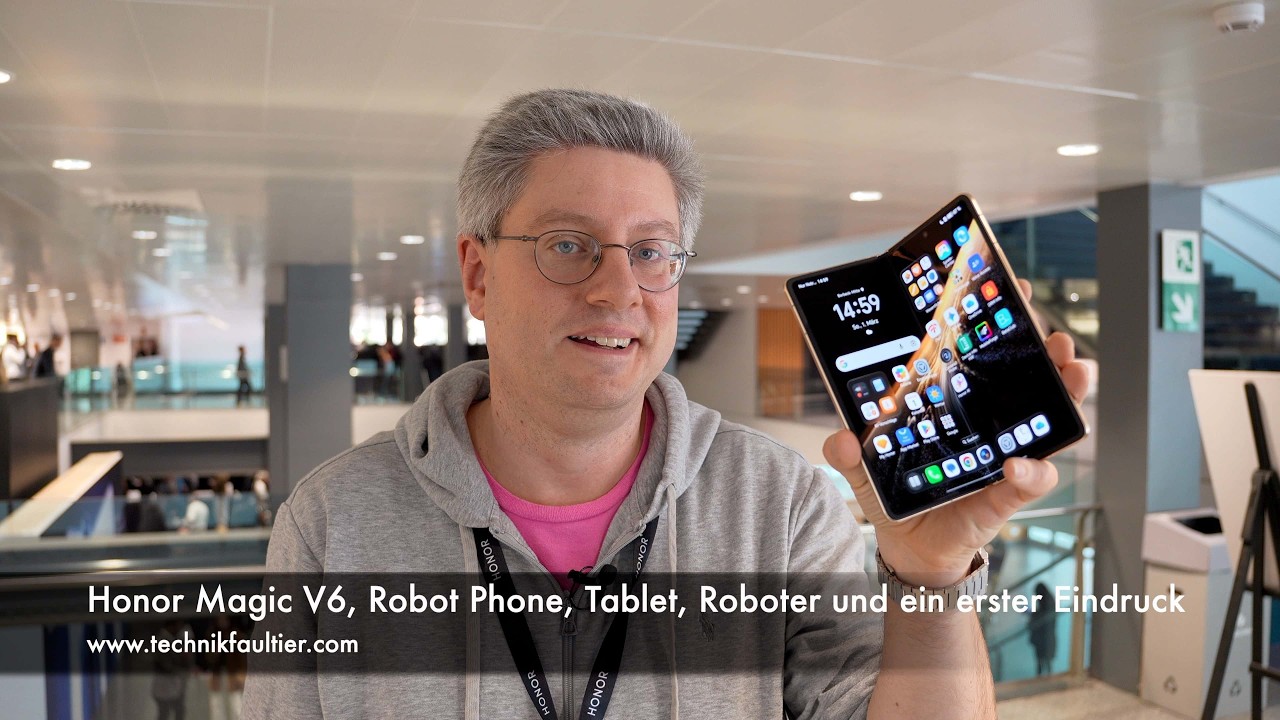 Honor Magic V6, Robot Phone, Tablet, Roboter und ein erster Eindruck