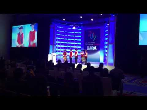 Andre Rascoe sings National Anthem for LIMRA