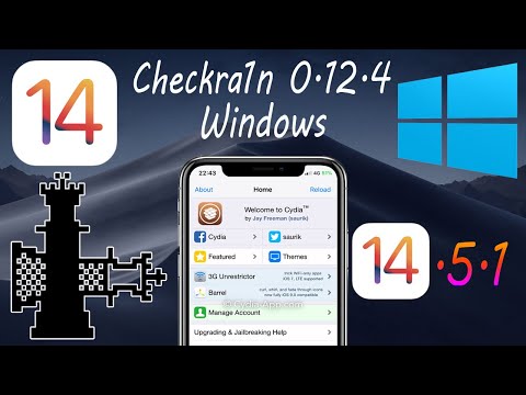 New Checkra1n 0.12.4 Windows / Jailbreak iOS 14.5.1/14.5/12.5.3 iPhone 5S/6S/7/8+/X