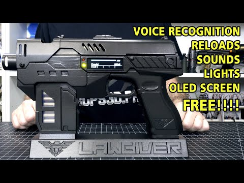 Interactive Dredd Lawgiver Demo