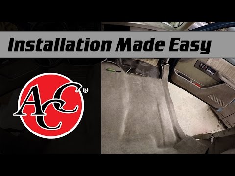 ACC - Carpet Install in a 1993 GMC Truck