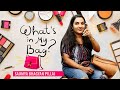 What S In My Bag With Aliyans Fame Saumya Bhagyan Pillai എപ്പോഴും എന്റെ �