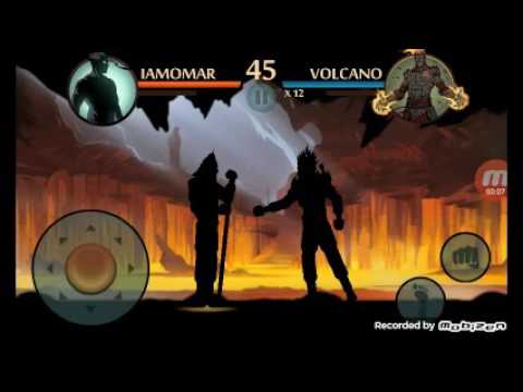 Volcano defeated!| Shadow fight 2