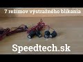 LED stroboskopy kulaté 12V - oranžové 4 x 1W/do otvoru 18mm (4ks) - Video Youtube