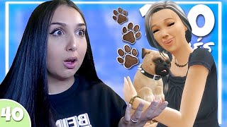 MORTICIA DEVIENT UNE MAMIE !*100 baby challenge* EP40 | sims 4