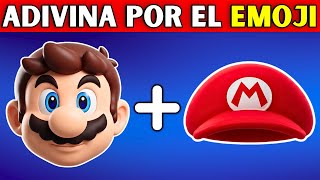 Adivina El JUEGO Por El EMOJI😱🎶Adivina 35 JUEGOS😎Mario bros❤️Minecraft💚Sonic💙Pacman❤️Fnaf🐻🎤