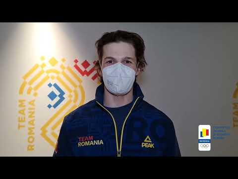 TEAM ROMANIA Beijing 2022 - Alexandru Ștefănescu, debut olimpic cu emoții și satisfacții
