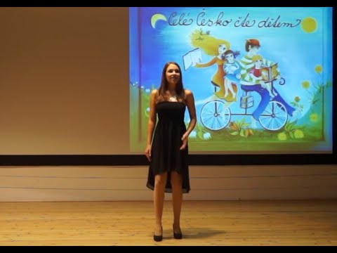 2015-11-13 -Patricia Janečková - Conference ‘’Czech Republic reads to children’’  Patricia Janeckova