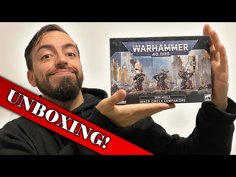 Dark Angels Inner Circle Companions unboxing, review and assembling!