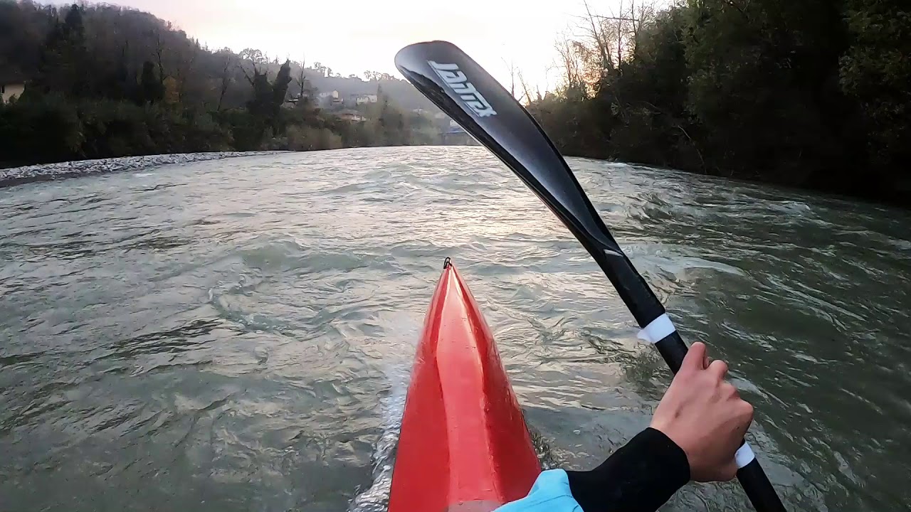 Allenamenti sul Fiume Entellla