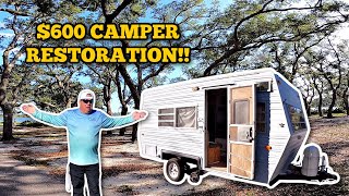I Bought A $600 CAMPER From Facebook Marketplace! (Massive Restoration Project)