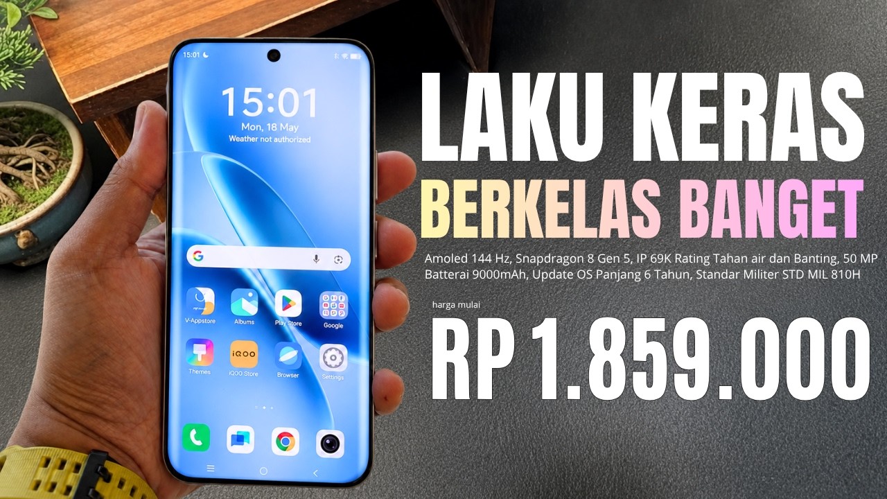 BARU RILIS LANGSUNG LUDES‼️9000mAh, RAM 12/512G GB - HP TERBAIK PALING LARIS PERTENGAHAN 2026