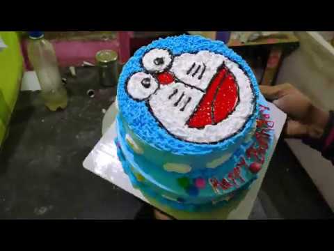 How to make Doremon cake// making  by shashi Kumar yadav//