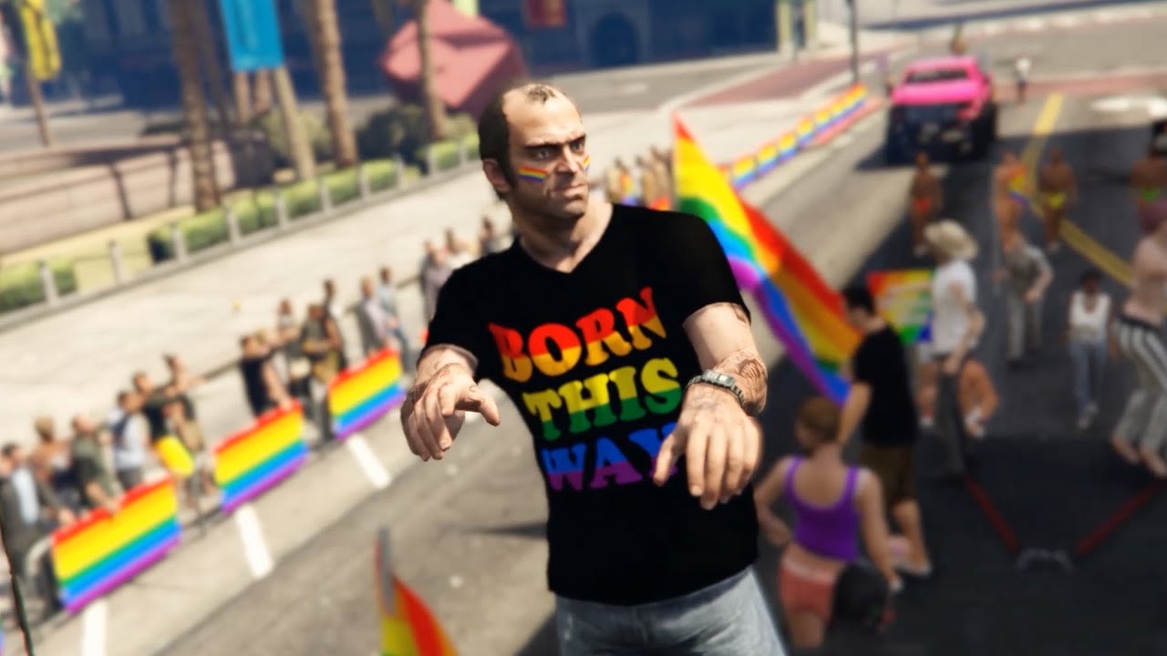 LOS SANTOS PRIDE â™¡ (GTA 5 mod for PC) - YouTube