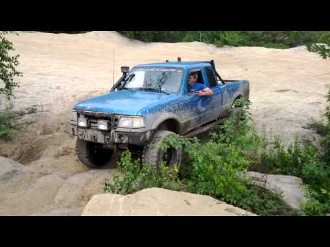 7-7-13 SAS 95 Ranger climbs rock wall at SOR