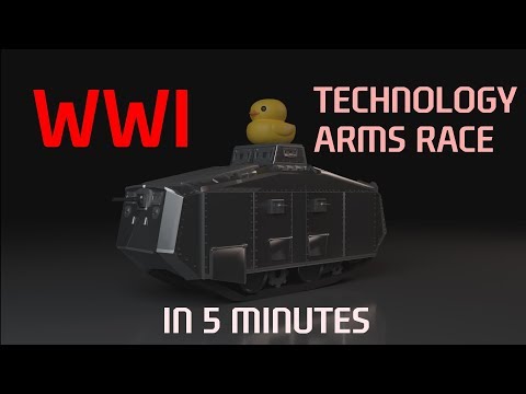 WWI Technology Arms Race in 5 minutes
