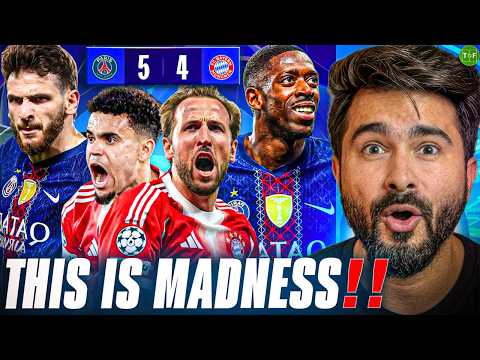 This Was MADNESS! PSG 5-4 Bayern Munich EPIC THRILLER!