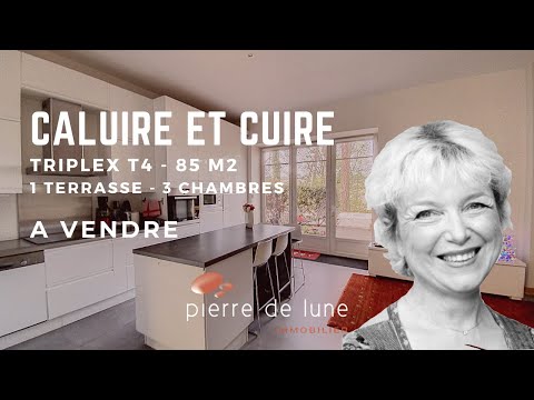VENTE - Appartement T4 avec terrasse, au coeur d'un parc à 20 mn de Bellecour