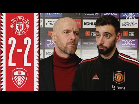 Erik And Bruno React To Comeback Against Leeds 🗣️ | Post-Match Reaction
