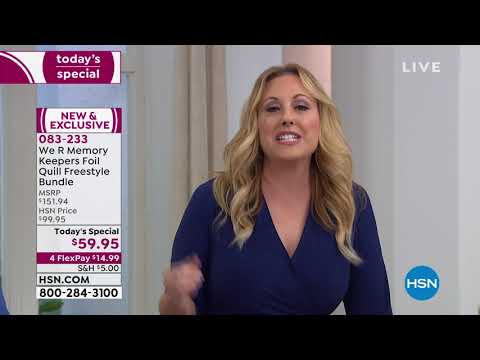 HSN | Paper Crafting Tools & Supplies 08.13.2019 - 07 PM