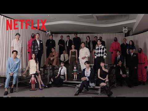 Squid Game Full Series Cast Reunion Photo Shoot (Seasons 1-3) | Netflix